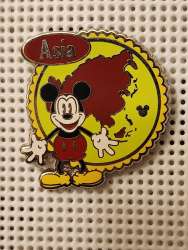 73435 - 2012 Hidden Mickey - Continent Stamps - Mickey in Asia - Walt Disney World alternate image