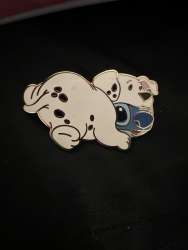 Stitch as Rolly Dalmatian