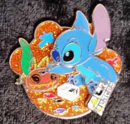 2966 - Lilo & Stitch - Stitch Painting Himself - Hong Kong Disneyland alternate image