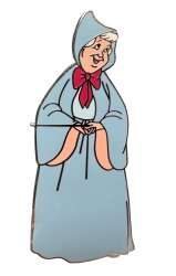 Disney Catalog Carded Sets - Disney Fairies - Pin Set 1 — Fairy Godmother ONLY