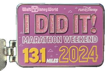 73706 - runDisney: Walt Disney World Marathon Weekend - I Did It! (13.1 Miles) - Donald and Daisy - Walt Disney World alternate image