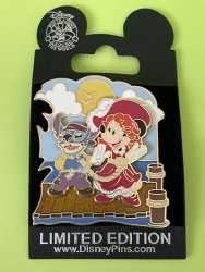 Artist&#039;s Choice - Pirate Puzzle Series - Stitch as a Pirate and Minnie as Redd - DLR