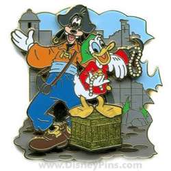Donald and Goofy as Pirates