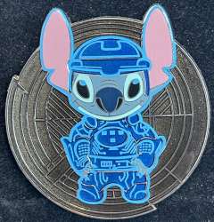 Disney Characters in Tron - Stitch as Tron - DSUS