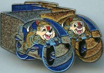 Chip & Dale on light cycles