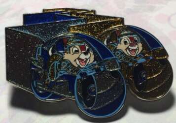 73786 - Disney Characters in Tron - Chip & Dale on light cycles - Disney Store US alternate image