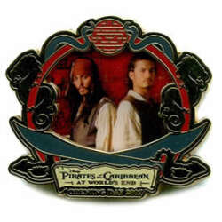 73936 - Pirates of the Caribbean - At World's End - Opening Day 2007 - Jack Sparrow and Will Turner - Disney Store US alternate image
