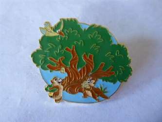 48347 - Walt Disney World 50th Anniversary Park Blind Box - Tree of Life - Chip and Dale - Loungefly alternate image