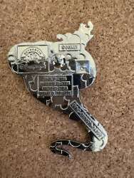 'Metallic 3D Sculpted Pin Collection - Genie - MLT'