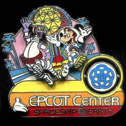 White Glove Series - Retro Epcot Spinner Collection - Spaceship Earth - WDW