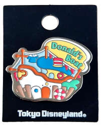 74101 - Tokyo Disney Soft Enamel Attractions Series (2001) - Donald's Boat - Tokyo Disneyland Resort alternate image