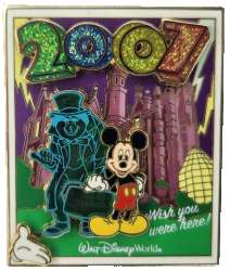 74156 - White Glove Series - Wish You Were Here Dated Collection - The Haunted Mansion - Walt Disney World alternate image