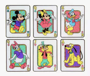 Mickey and Friends Playing Card Mystery Collection - Unopened Box - LFLY