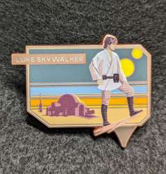 Star Wars Tatooine Mystery - Canvas and Luke Pin - MLT