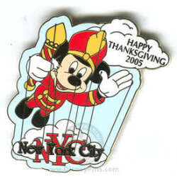 New York City Happy Thanksgiving Mickey Hot air balloon