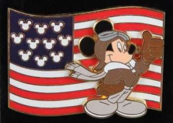 74348 - Patriotic Mickey - Aviator Mickey Mouse - Disneyland Resort alternate image