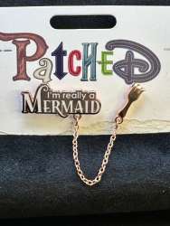 Disney Parks PatcheD - I’m really a Mermaid with Fork - MLT