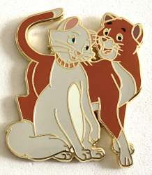 The Aristocats 4 Pin Booster Set - Duchess and Thomas O&#039;Malley - MLT