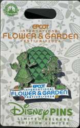 74553 - EPCOT International Flower & Garden Festival 2024 - Alice in Wonderland Topiary - Walt Disney World alternate image