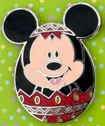 Easter 2024 - 2024 Eggstravaganza Easter Egg Pin Set - Mickey Mouse ONLY - MLT