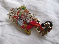 Mickey Mouse and Friends on Sleigh