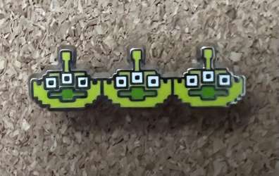 Pixel Toy Story - Little Green Men - Trio