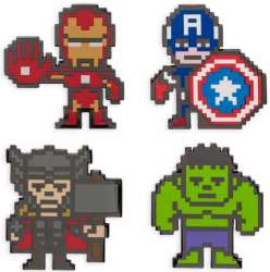 Marvel Avengers Retro Pixelated Art Starter Set - Full Set - DSUS