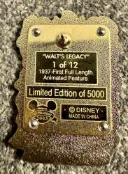 Walt&#039;s Legacy Collection - Walt Disney - Snow White and the Seven Dwarfs - WDW