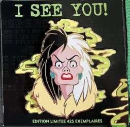 I See You! Pin Trading Event - Cruella De Vil with Green Smoke - DLP