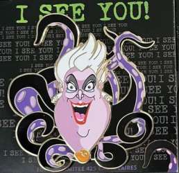I See You! Pin Trading Event - Ursula and Tentacles - DLP