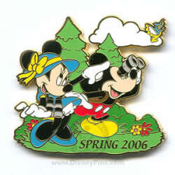 'Disney Parks Seasons - Spring - 2006 Minnie and Mickey Birdwatching - WDW'
