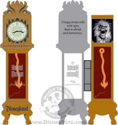Hinged Grandfather Clock