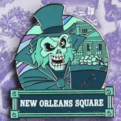 Stylized Disneyland Lands Booster Set - New Orleans Square (Hatbox Ghost) ONLY - DLR