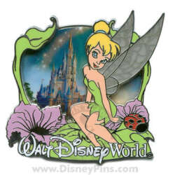 'Tinker Bell - Tinker Bell With Cinderella Castle - WDW'