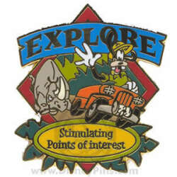 'Map and Mini Pin GWP: Jungle Cruise - Explore Stimulating Points of Interest - Goofy - DLR'