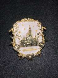 Shanghai Disneyland Castle with Rose Gold