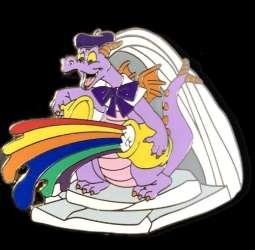 Click to view the Figment pouring out a rainbow of paint details