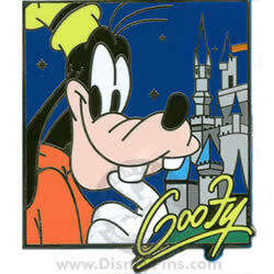 Character Autographs and Cinderella Castle Booster Set - Goofy - DLR