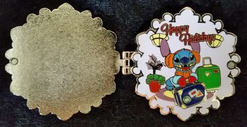 'Resort Holiday Collection 2014: Hinged Snowflakes - Disneyland Hotel - Stitch - DLR'