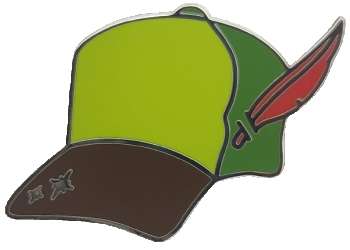 75033 - Magical Mystery Pins Series 26 - Hats - Peter Pan Baseball Cap alternate image