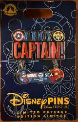 75064 - Marvel Day at Sea - Captain America / Captain Marvel - Disney Cruise Line alternate image