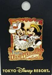 Mickey and Minnie Mouse as Bert and Mary