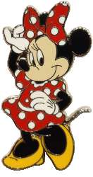 Minnie Mouse with Hand on Bow