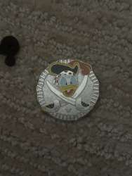 23714 - Cast Lanyard Series II - Pirate Coins - Donald Doubloon - Walt Disney World alternate image