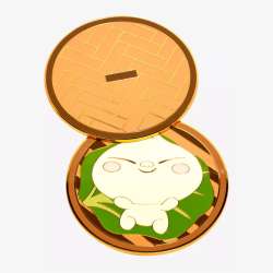 75179 - Loungefly - Collector Box - Pixar Shorts Bao Bamboo Steamer Basket - Loungefly alternate image