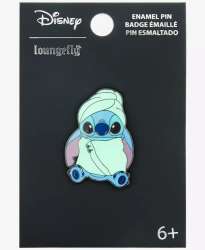 75181 - Hot Topic - Lilo & Stitch - Bath Towel Stitch - Loungefly alternate image