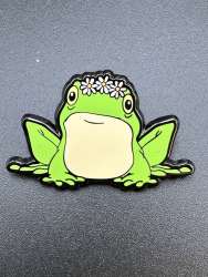 75260 - Stitch Springtime Daisy Mystery Collection - Frog with Flower Crown - Loungefly alternate image