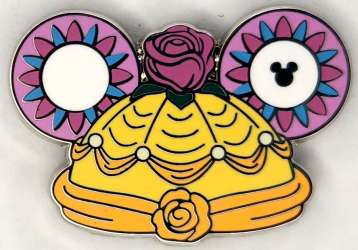 75363 - DLR Hidden Disney Series 2024: Ear Hats - Belle - Disneyland Resort alternate image