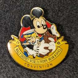 1998 Mickey Mouse with Sailor Doll and Bear