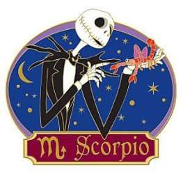 75615 - Zodiac Signs / Horoscope - Jack Skellington and Scorpio - Disney Store US alternate image